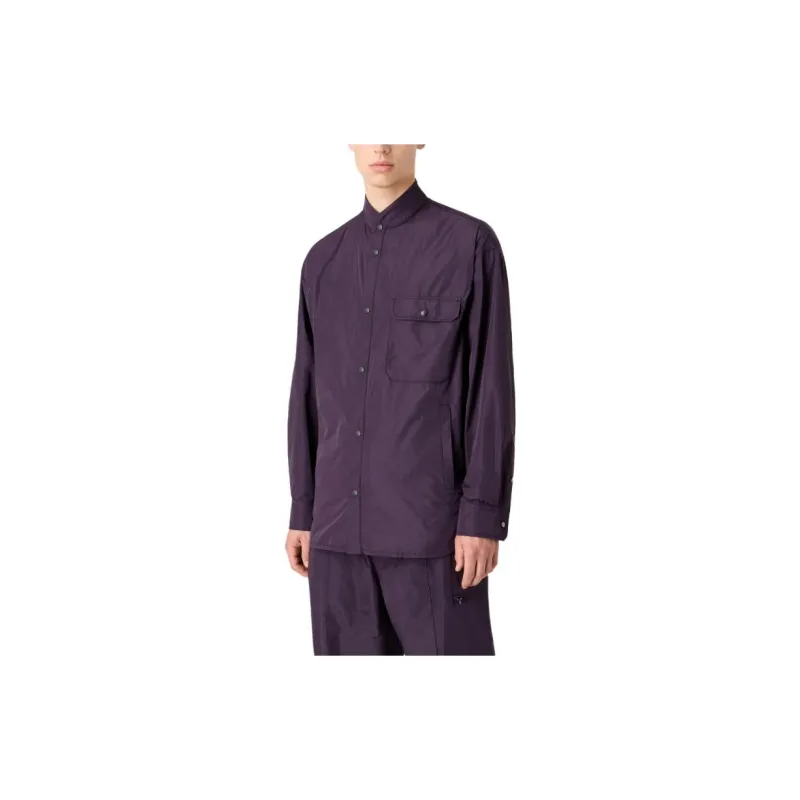EMPORIO ARMANI SS24 Jackets & Coats Men's Purple-2
