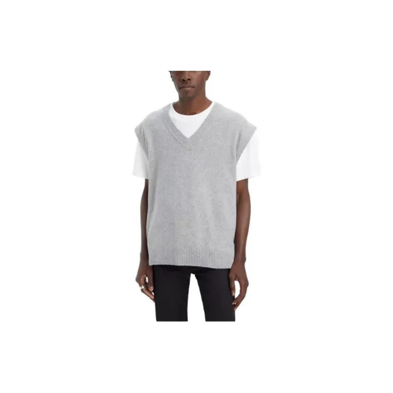 Levis Tank Tops Men Gray-3