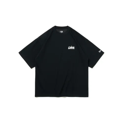 New Era COOKIE Collaboration T-Shirts Unisex Black