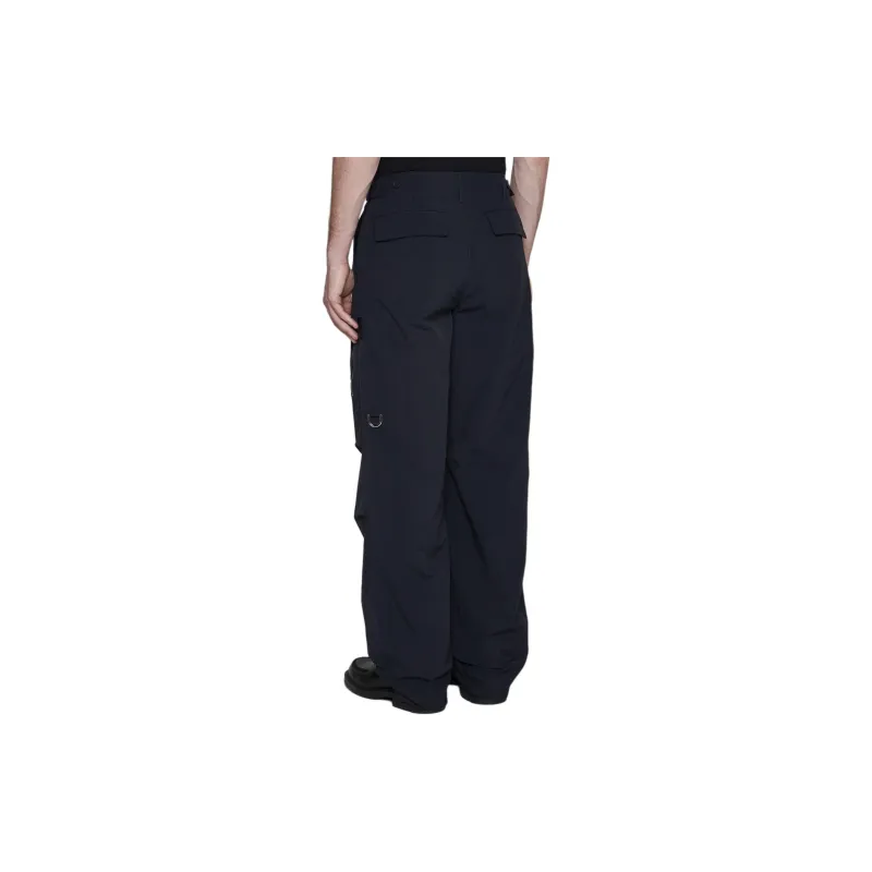 FENDI Logo Patch Ripstop Cargo Trousers-3