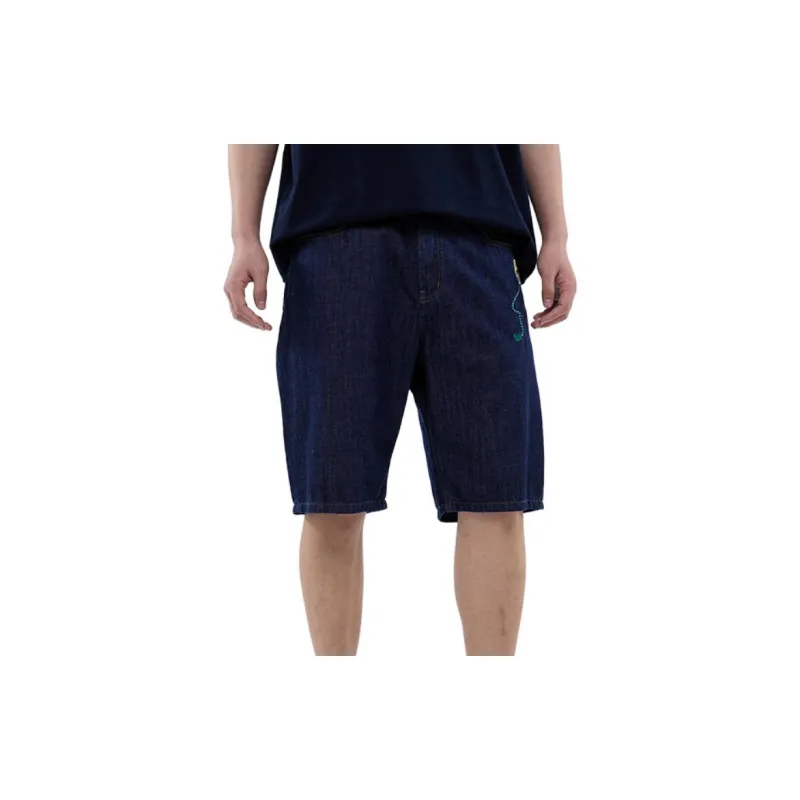 ONIARAI Denim Shorts Men Denim Blue-2