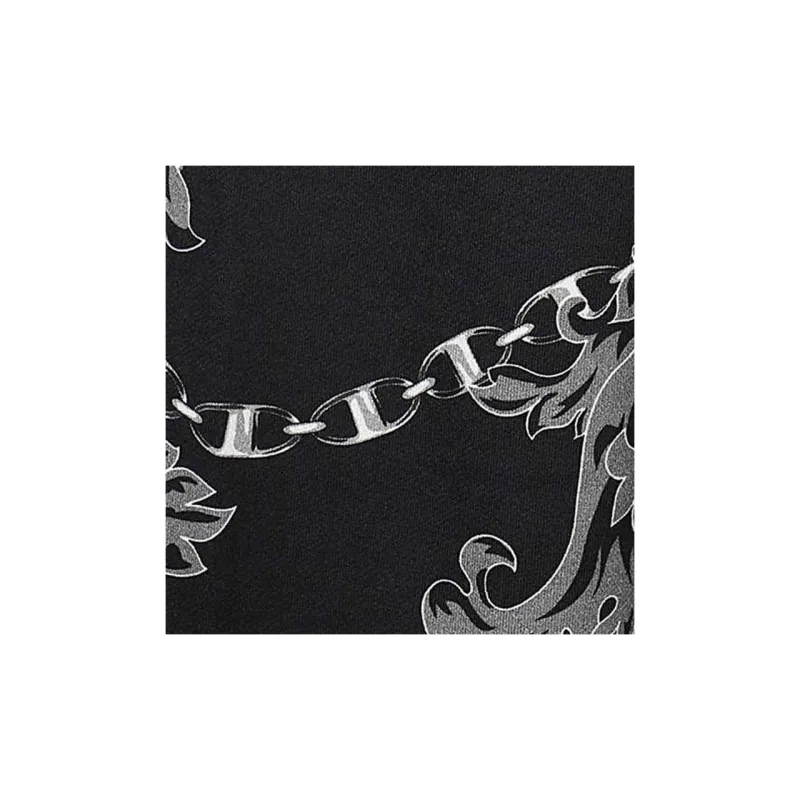 VERSACE JEANS Baroque Pattern Printed Crewneck Sweatshirt-2