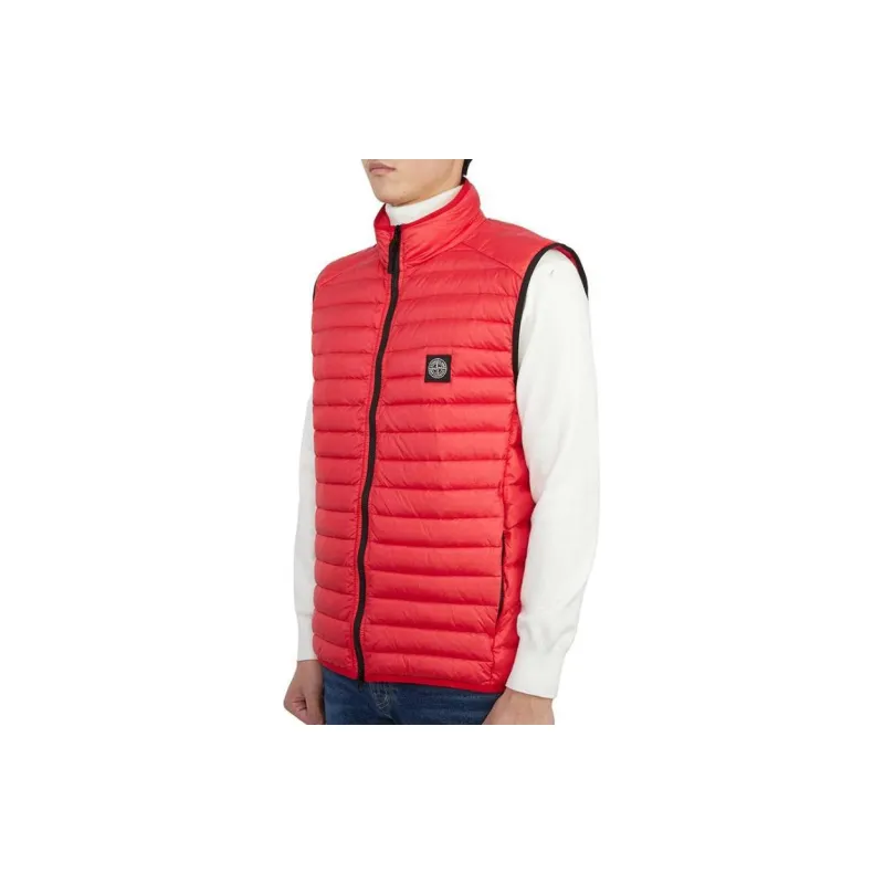 STONE ISLAND Vests Men Red-2