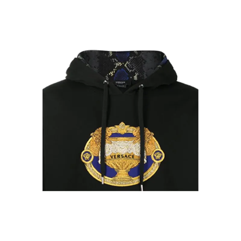 VERSACE La Coupe Des Dieux Embroidered Hoodie-4