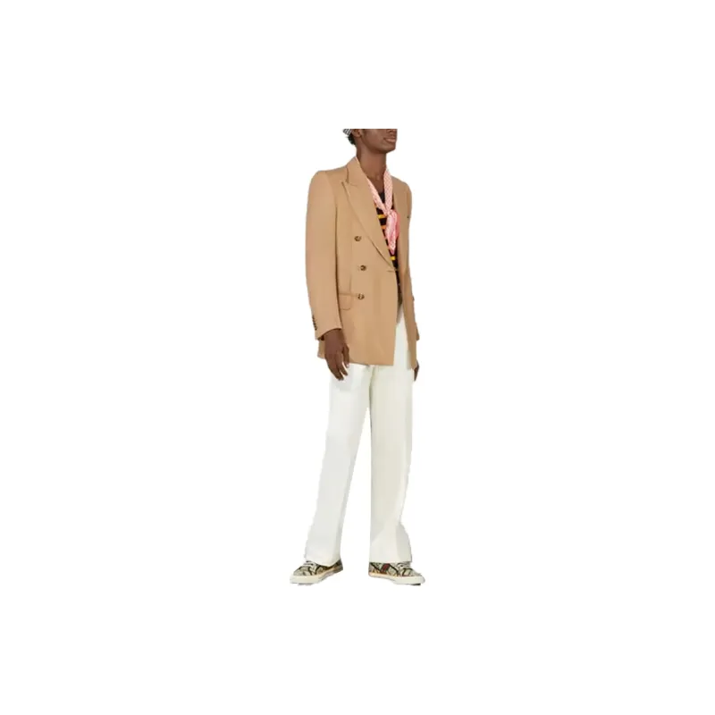 GUCCI FW22 Casual Pants Men's White-2