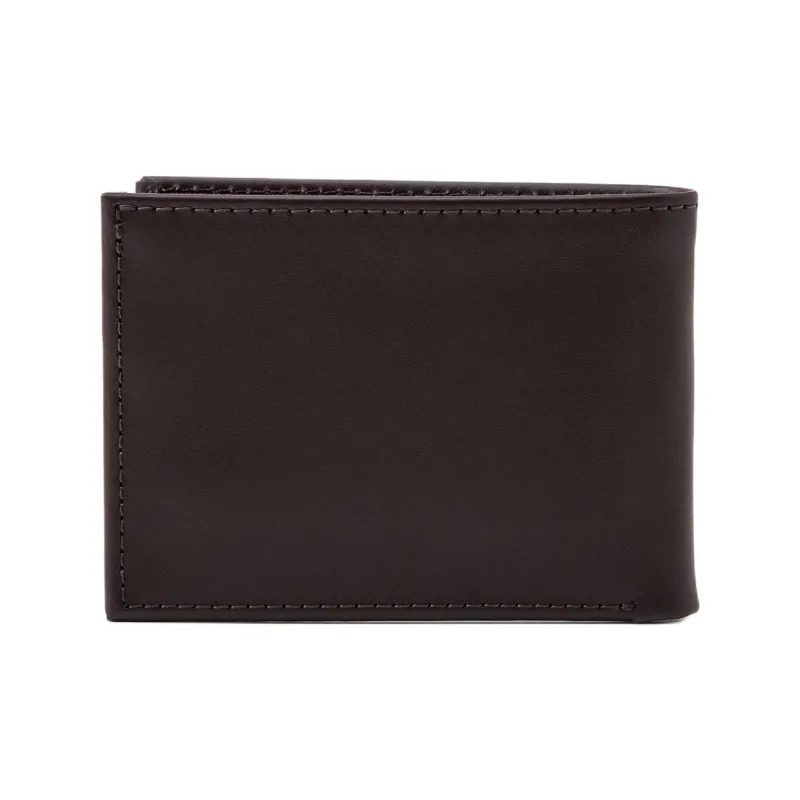 Levi’s Grained Leather Wallet Men's Brown-2