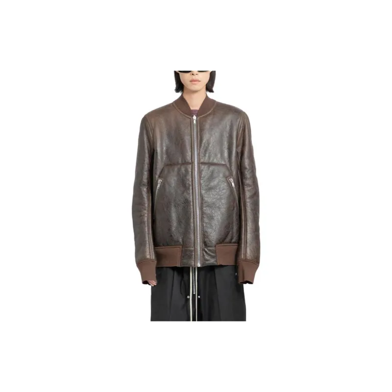 RICK OWENS Jackets Men Brown-2