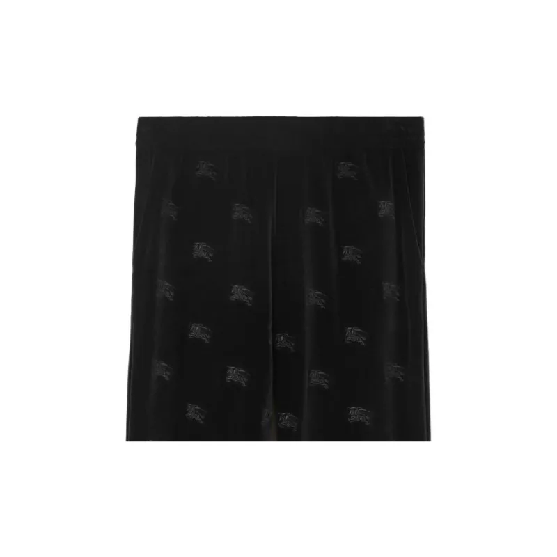 Burberry Ekd Velvet Track Pants-4