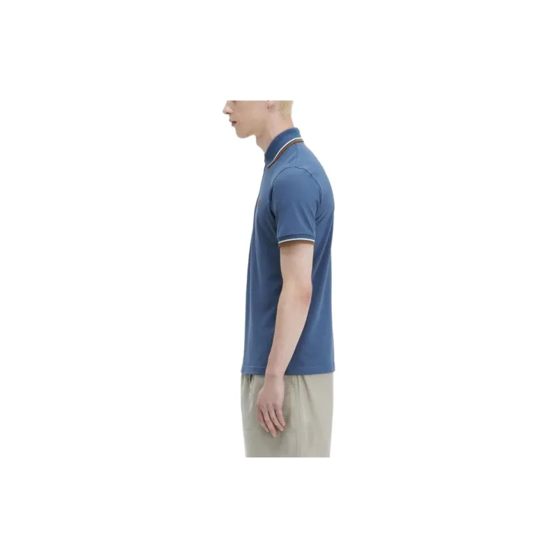 FRED PERRY Polo Shirt Men's Midnight Blue-4