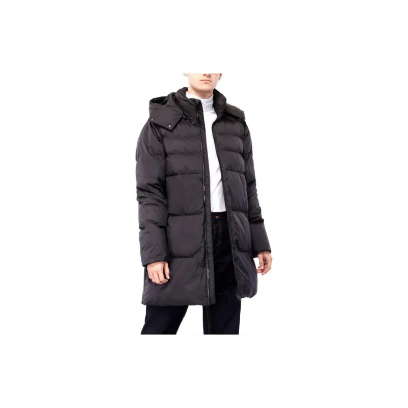 EMPORIO ARMANI EA7 Parka Coats Men Black-4