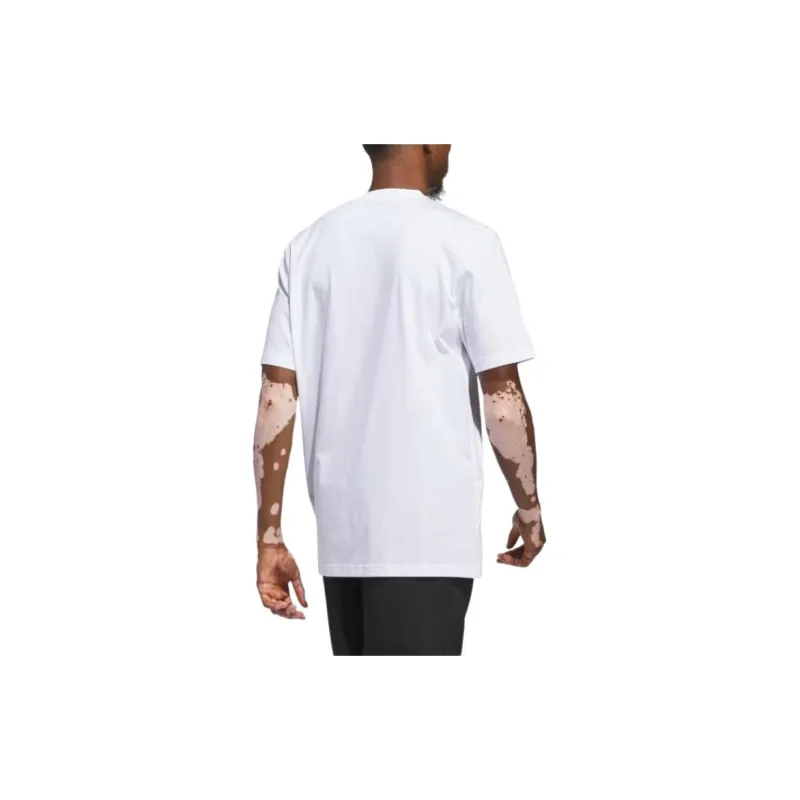 Adidas Blue Summer Logo Graphic Tee-1