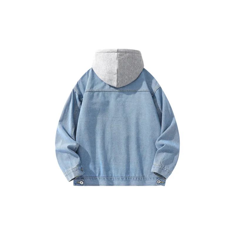 SESAME STREET Denim Jacket Unisex Vintage Blue-6