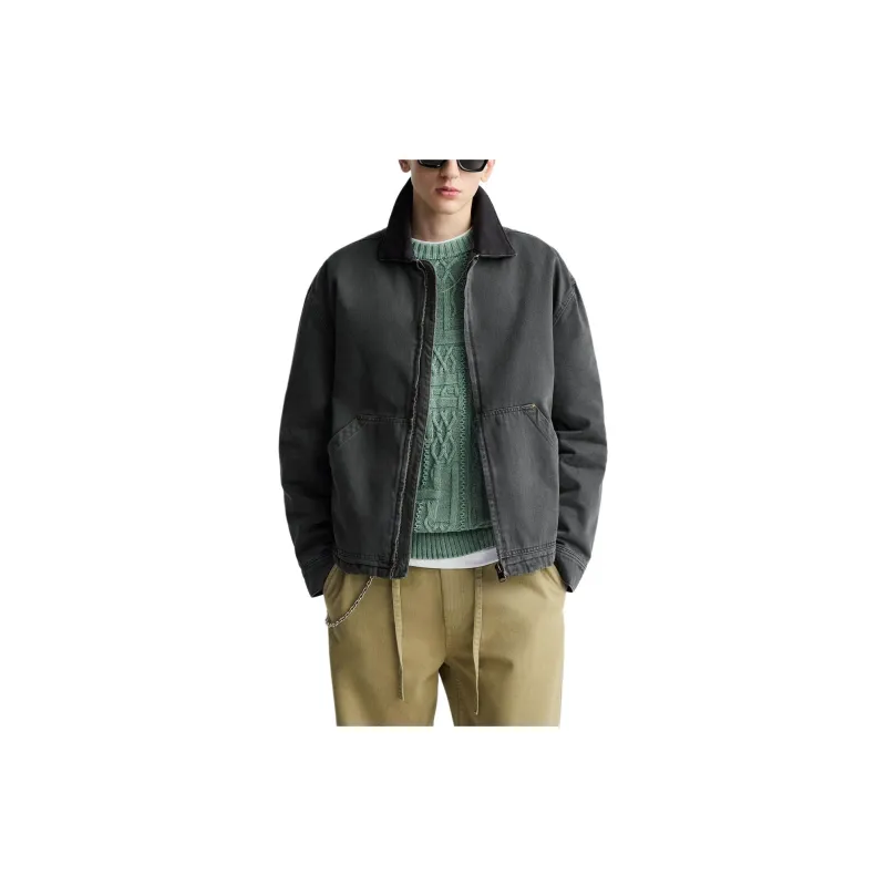 ZARA Jackets Coats Men's Dark Gray-1