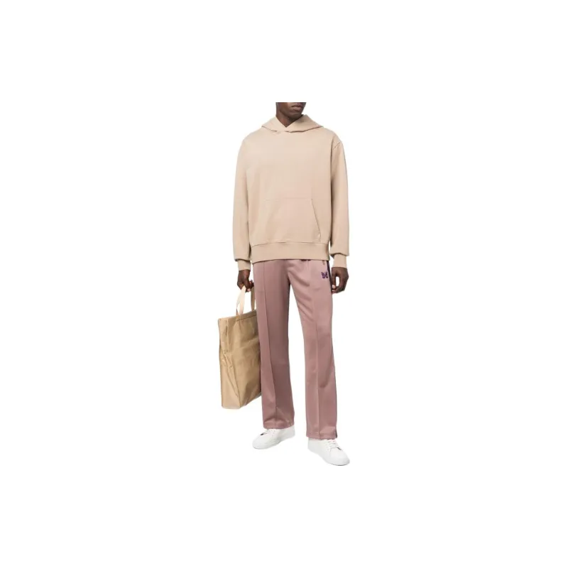 Needles Knitted Sweatpants Men Pink-1