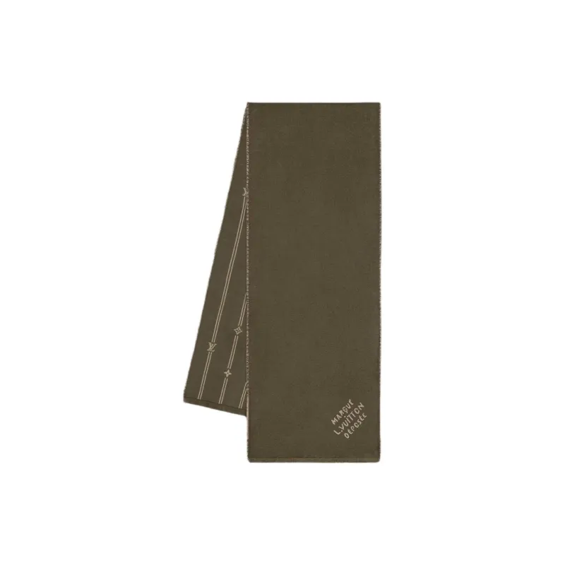 LOUIS VUITTON M90732 Monogram Stripes Scarf-1