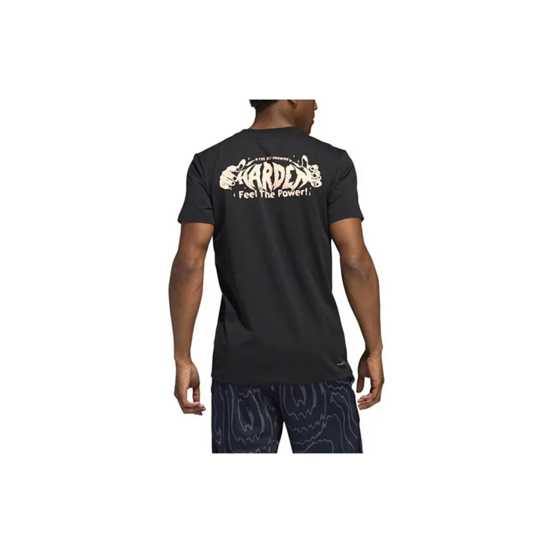 Adidas T Shirts Men Black-3