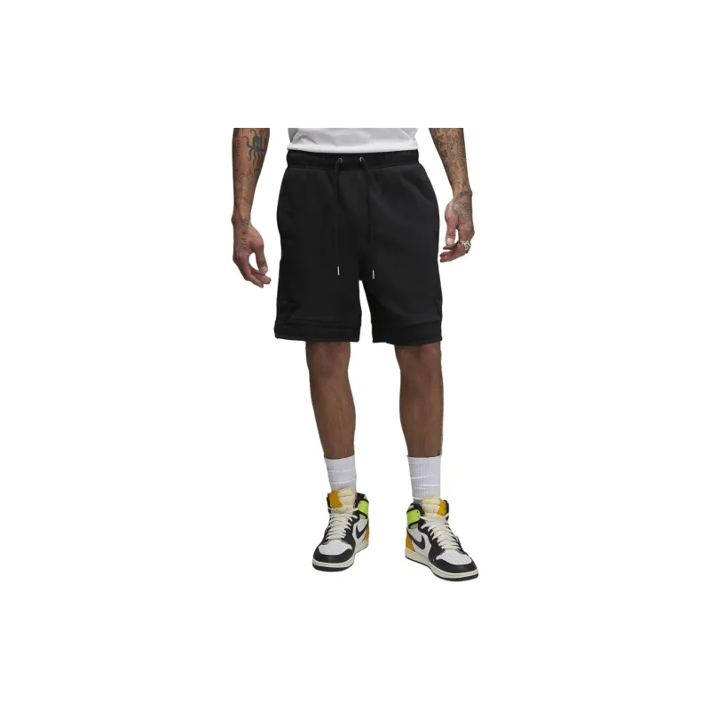 Jordan Flight Fleece Sports Shorts Men's Black-2