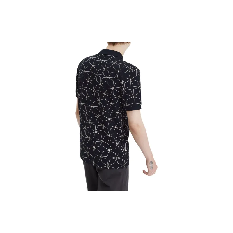 FRED PERRY Geometric print Polo Shirt-4