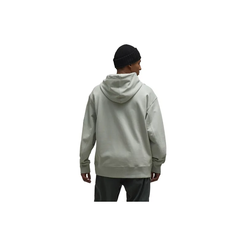 Y 3 Logo Patch Drawstring Hoodie-3