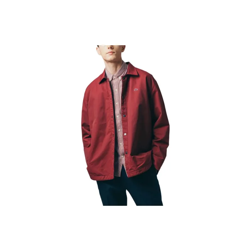 LACOSTE Jackets Coats Men's Red-5