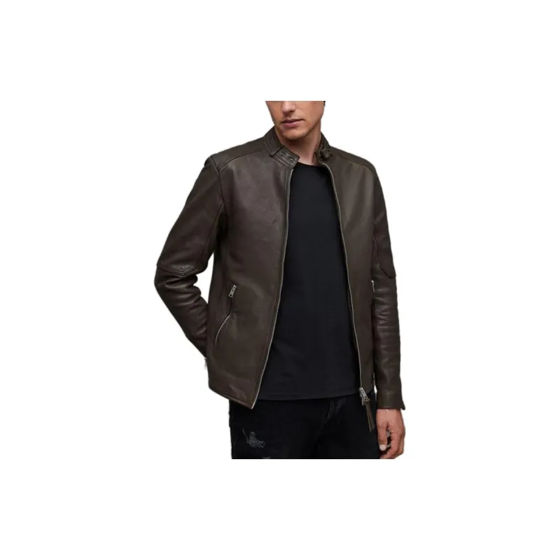 ALLSAINTS Jackets Men Gray Brown-3