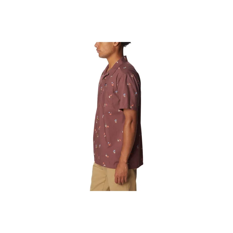 Columbia Pine Canyon Shirt Men's Grape Dry-2