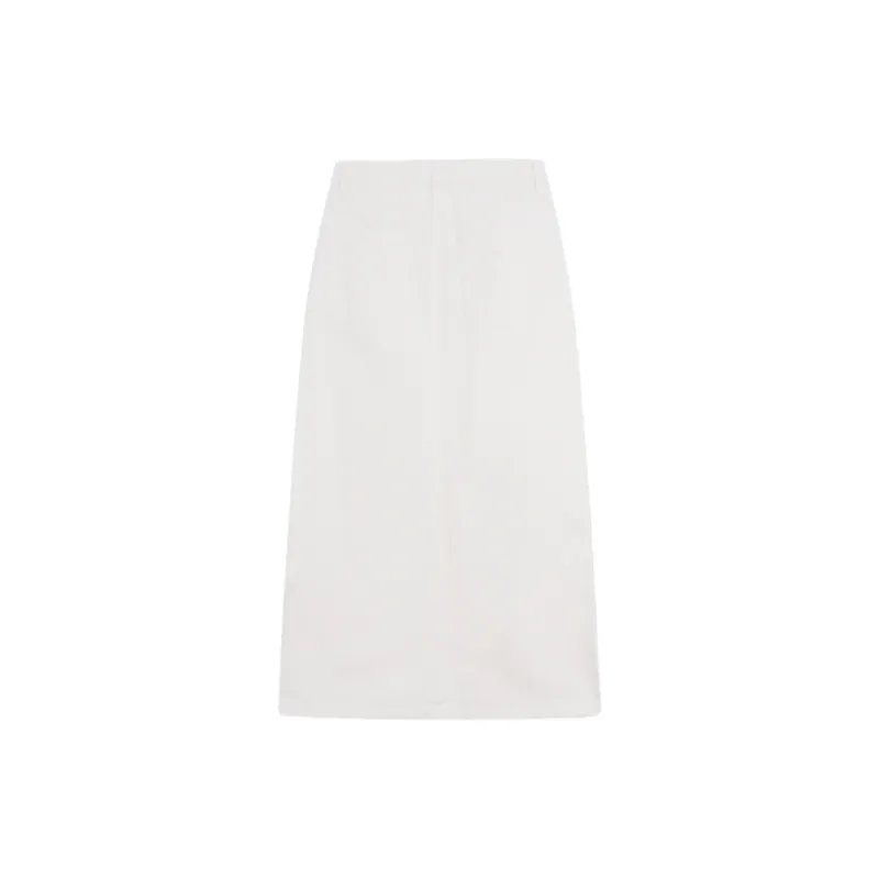 GAP Denim Long Skirts Women's White-1