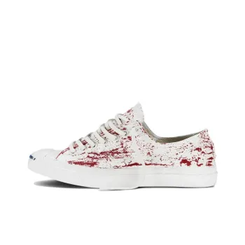 Maison Margiela x Converse Chuck Taylor All Star Anti-Slip Wear-Resistant Low-Top Canvas Shoes Unisex White Red