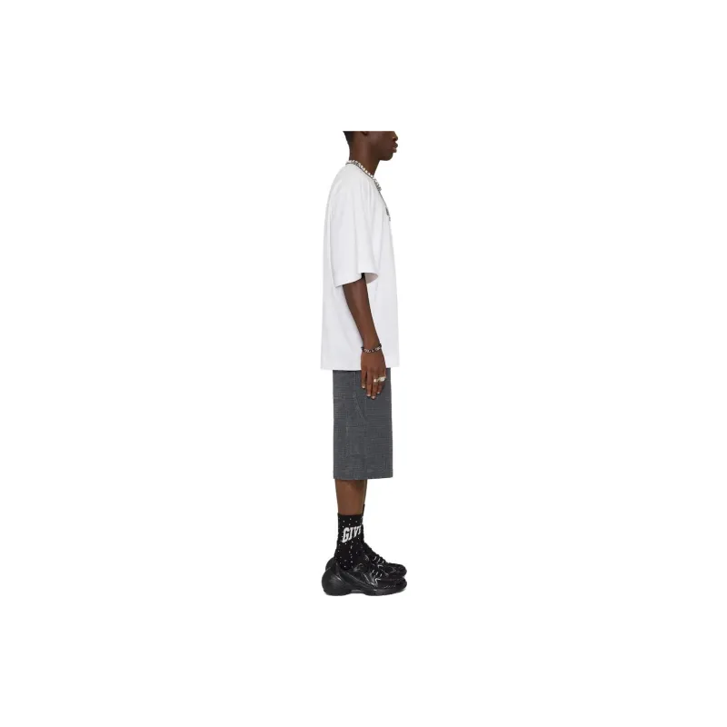 Givenchy T Shirts Men White-3