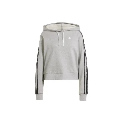 Adidas Essential Sweatshirts Women's Gray