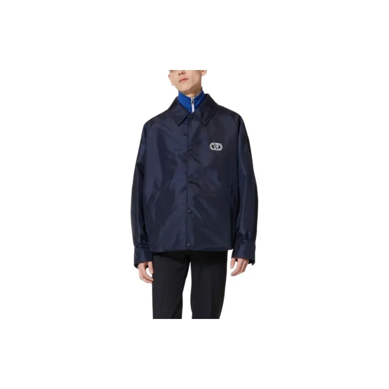 Valentino Jacket Men's Marine Blue-2