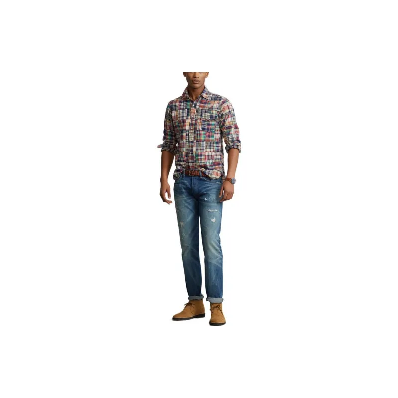 Polo Ralph Lauren SS23 Shirt Men's Multicolor-3