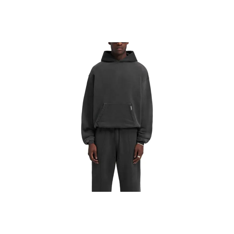 REPRESENT Heavyweight Initial Hoodie Sweatshirt Men's Black-4