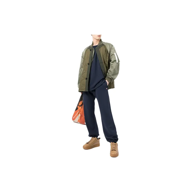 UNDERCOVER Logo embroidered Drawstring Cotton Track Pants-1