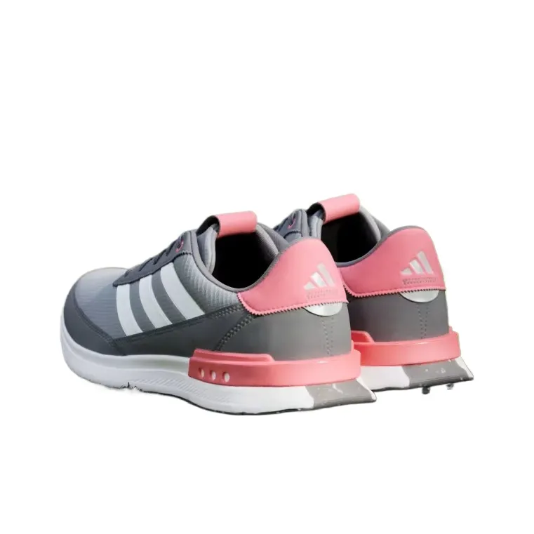 Adidas S2G 24 Spikeless Golf Grey Cloud White Preloved Scarlet-3
