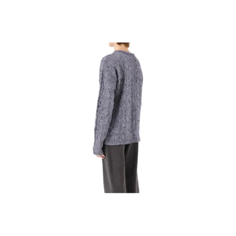 OUR LEGACY Popover Knitted Crewneck Jumper-4