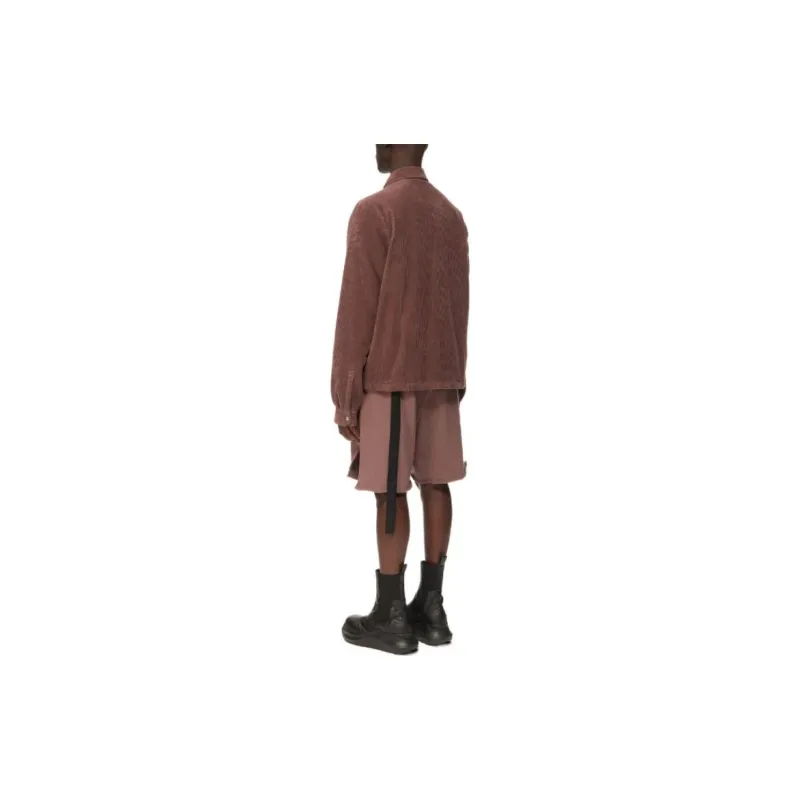 Rick Owens DRKSHDW Jackets Men Fuchsia-4