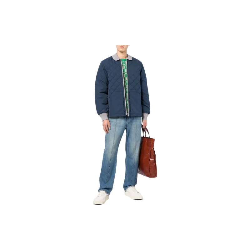 KENZO Two tone Diamond quilt Jacket-1