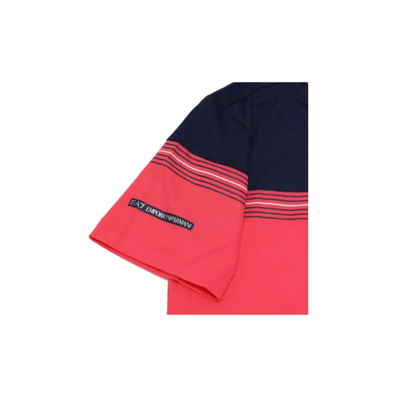 EMPORIO ARMANI EA7 Polo Shirt Men's Red-4