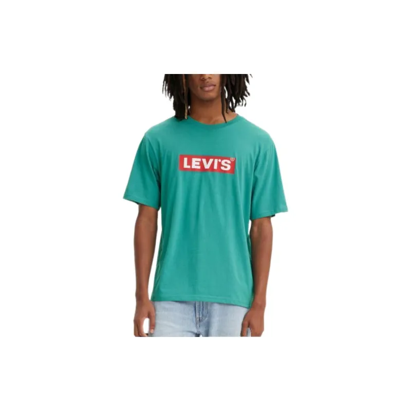 Levis T Shirts Men Green-3