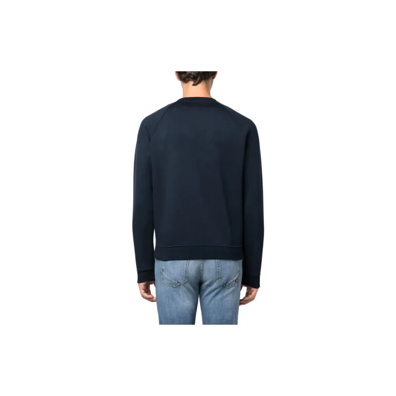 KITON Logo flocked Sweatshirt-2