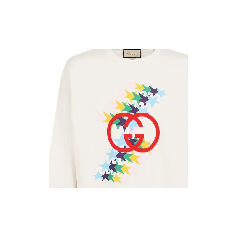 GUCCI Interlocking G Star Flash Sweatshirt-4