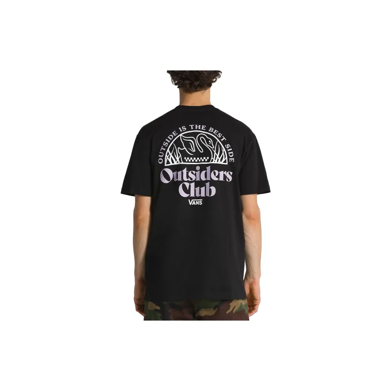 Vans OUTSIDERS T-Shirts Unisex Black-4
