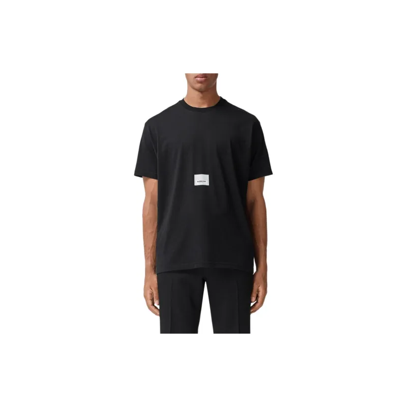Burberry T-Shirts Men Black-1