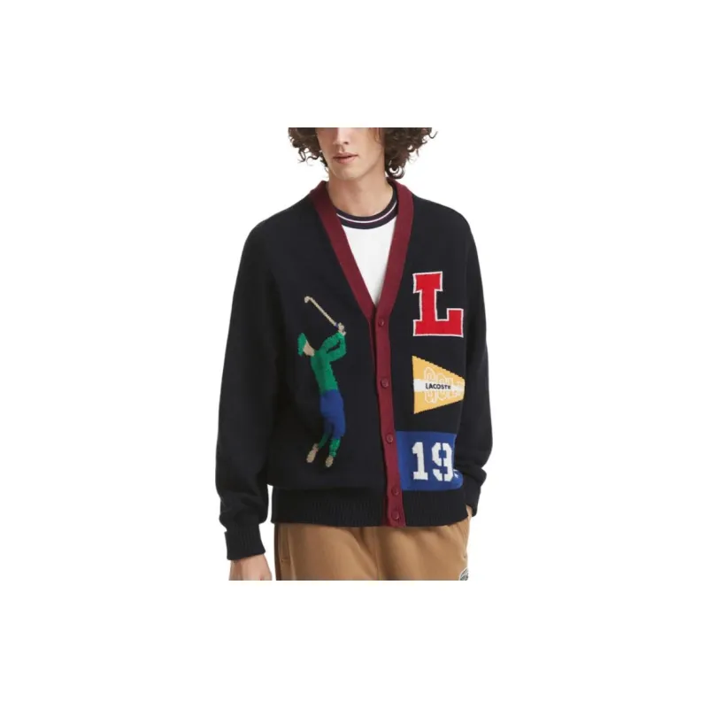 LACOSTE Sweater Unisex Navy Blue-7