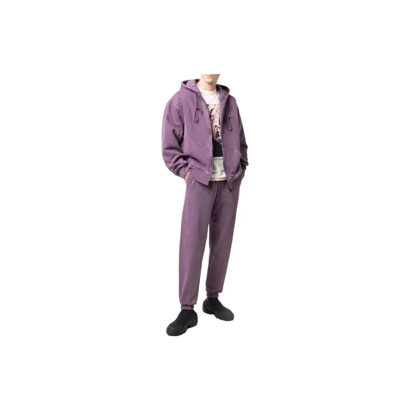 Carhartt WIP Knitted Sweatpants Men Purple-1
