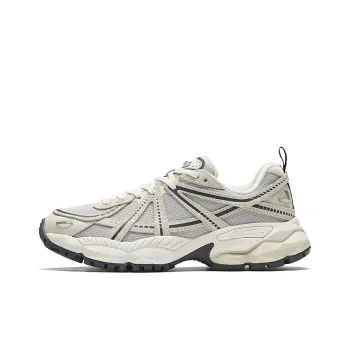 Anta Champion All Weather Series Slip Resistant Breathable Low Top Chunky Sneakers Women's Gray Black