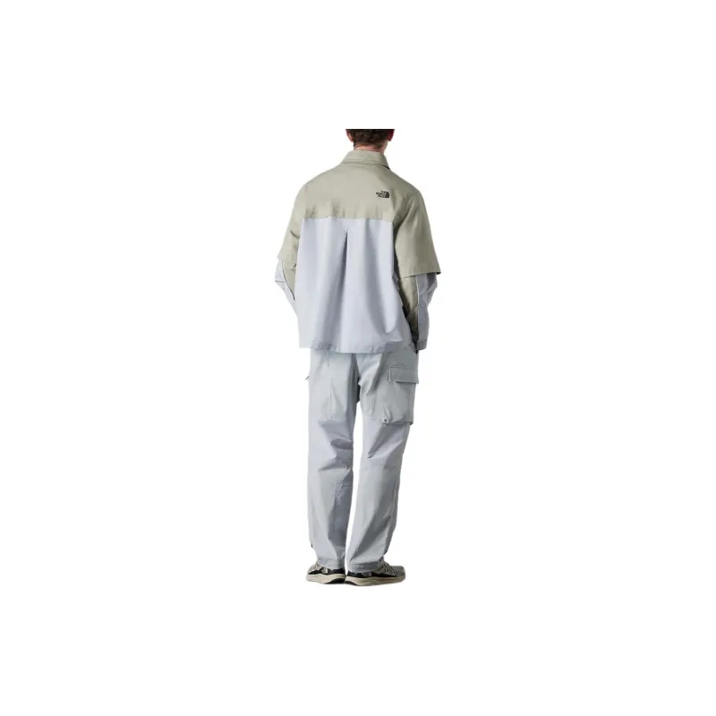 THE NORTH FACE Shirts Men Gray-4