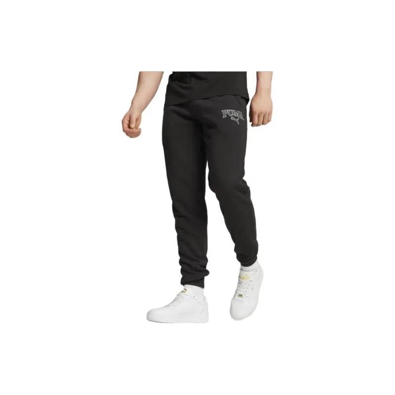 PUMA Knitted Sweatpants Men's Black-2