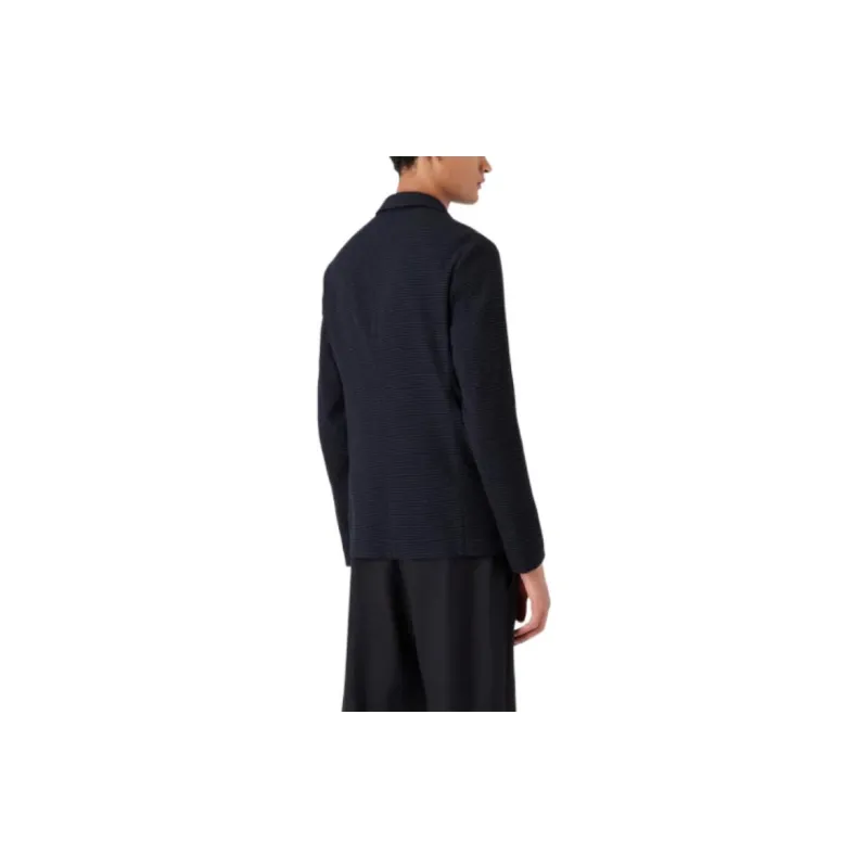 EMPORIO ARMANI FW22 Business Suit Coat Men's Dark Blue-2